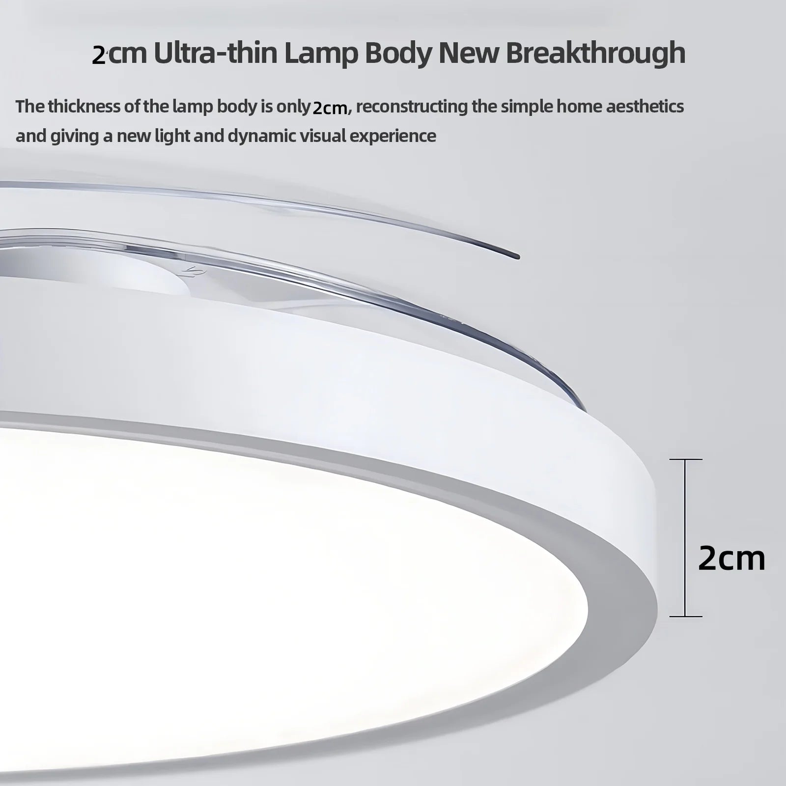 Silent Ceiling Fan Light for Bedroom Decorative Lighting Lamp Air Invisible Blade Retractable Smart Ceiling Fan with Light